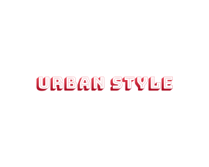 Urban - Urban Retro Shadow logo design