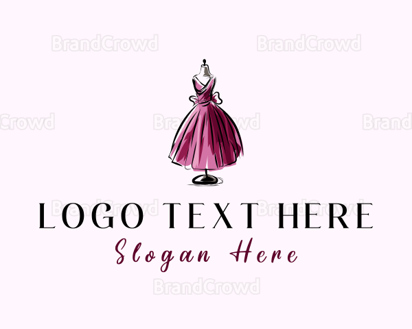 Fashion Dress Clothing Logo