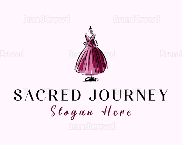 Fashion Dress Mannequin Logo