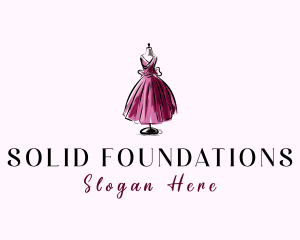 Fashion Dress Mannequin Logo