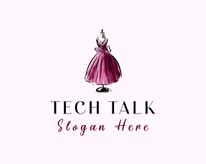 Fashion Dress Mannequin Logo