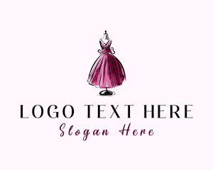 Fashion Dress Mannequin Logo