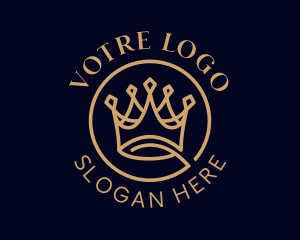 Plastic Surgeon - Gold Royal Crown logo design