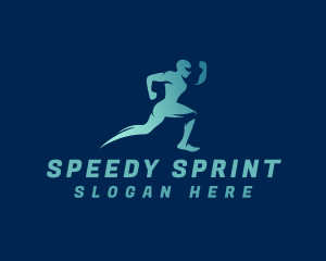 Sprint - Sprint Training Man logo design