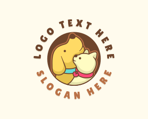 Animal Shelter - Dog Cat Veterinary logo design