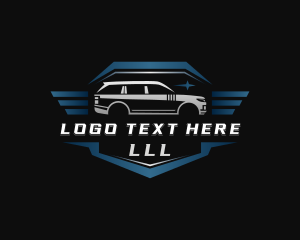 Rideshare - SUV Automotive Vehicle logo design