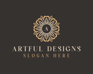 Wedding Event Flower logo design