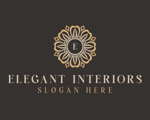 Wedding Event Flower logo design