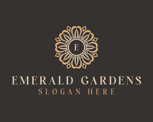 Wedding Event Flower logo design