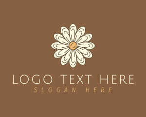 Blossom - Daisy Flower Garden logo design