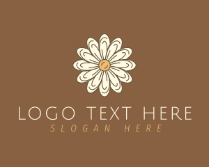 Daisy Flower Garden Logo