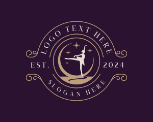 Dance - Elegant Ballet Dancer logo design