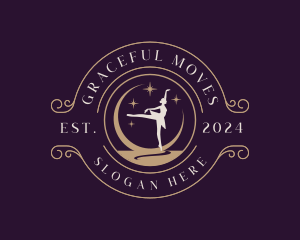 Ballet - Elegant Ballet Dancer logo design