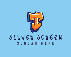 Clan - Street Art Letter T logo design
