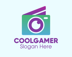 Modern Disposable Camera Logo