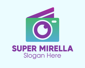 Modern Disposable Camera Logo