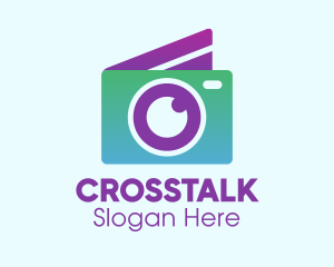 Modern Disposable Camera Logo