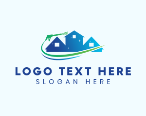 Residential Home Pressure Cleaning logo design