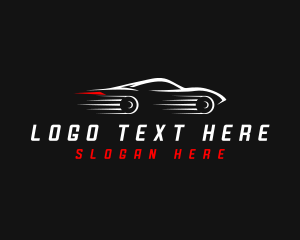 Garage - Fast Car Automotive logo design