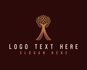 Tree - Learning Book Tree logo design