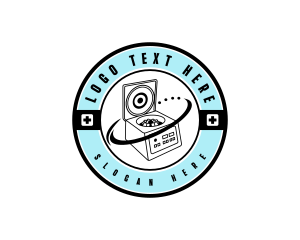 Test - Medical Laboratory Centrifuge logo design