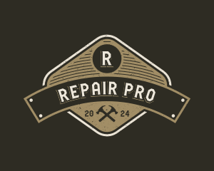 Hammer Builder Repair logo design