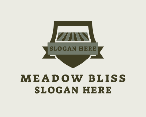 Meadow - Agriculture Farmland Valley logo design