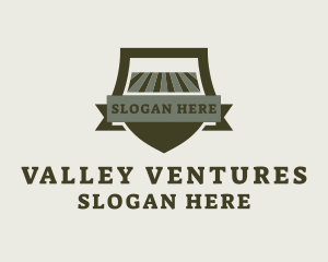 Agriculture Farmland Valley logo design