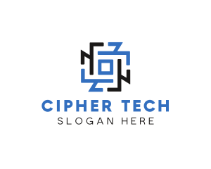 Cryptography - Tech Box Business logo design