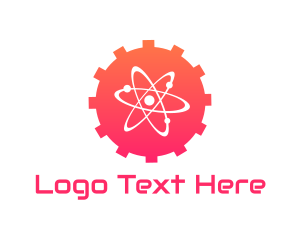 Exploration - Science Innovation Engineering Cog logo design