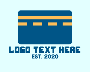 Pay - Road Credit Card logo design