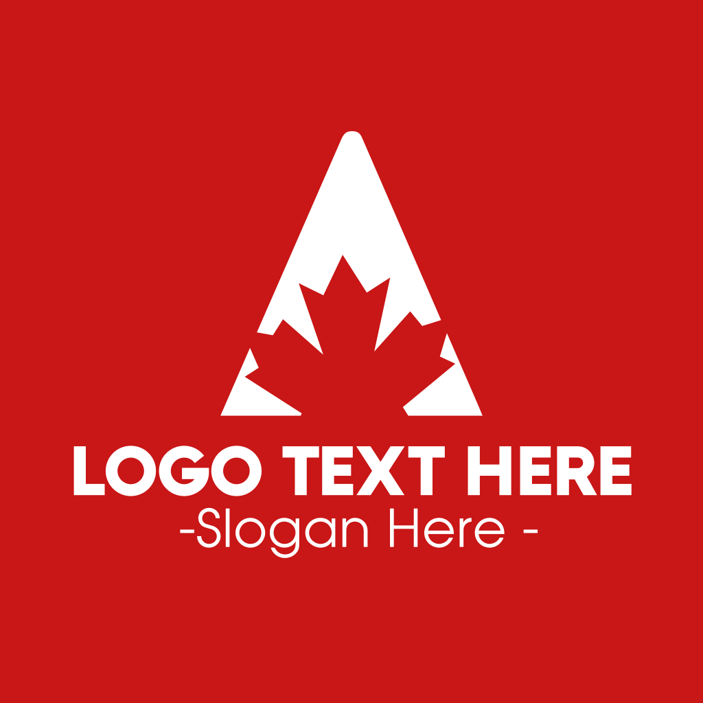 Red Maple Leaf Logo | BrandCrowd Logo Maker