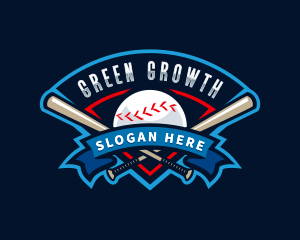 Baseball League Sport  logo design