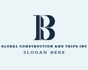 Builder Contractor Engineer Letter B Logo