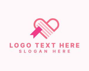 Dating Book Heart Logo