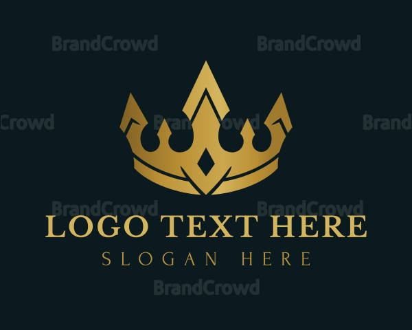 Gold Royal Crown Logo