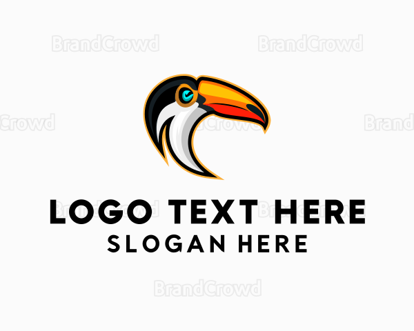 Toucan Bird Gamer Logo