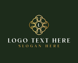 Beauty - Elegant Premium Floral logo design