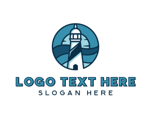 Sailor - Lighthouse Maritime Sailor logo design