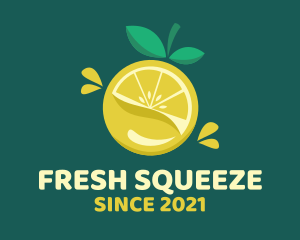 Juice - Lime Juice Extract logo design