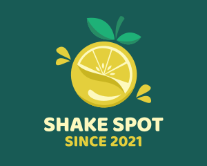 Shake - Lime Juice Extract logo design