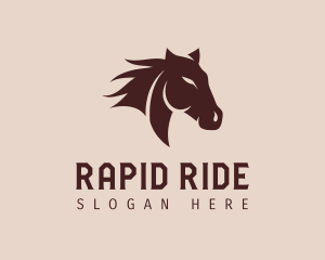 Wild Horse Stallion logo design