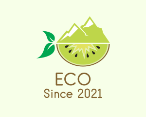 Farm - Mountain Kiwi Fruit logo design