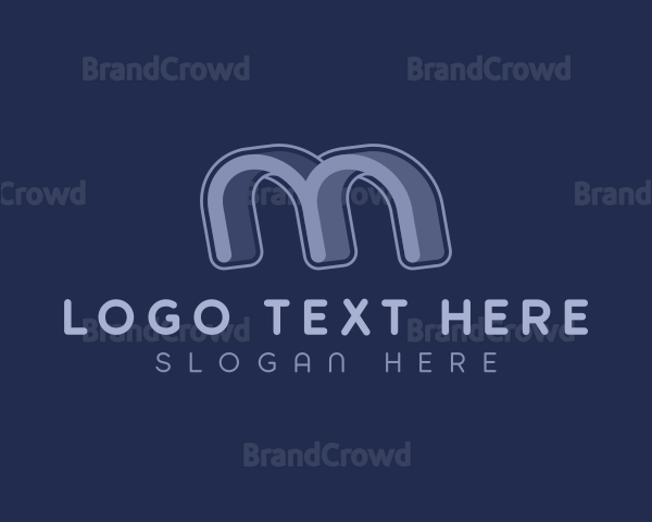 Business Multimedia Letter M Logo
