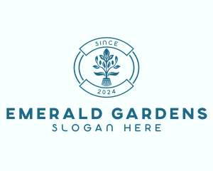 Garden Plant Landscaping logo design