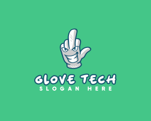 Glove - Fuck Profanity Cursing logo design