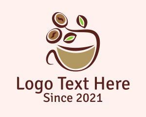 Espresso - Organic Coffee Latte logo design