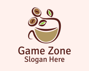 Organic Coffee Latte  Logo