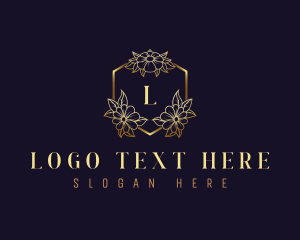 Salon - Luxury Flower Florist logo design