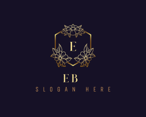 Luxury Flower Florist Logo